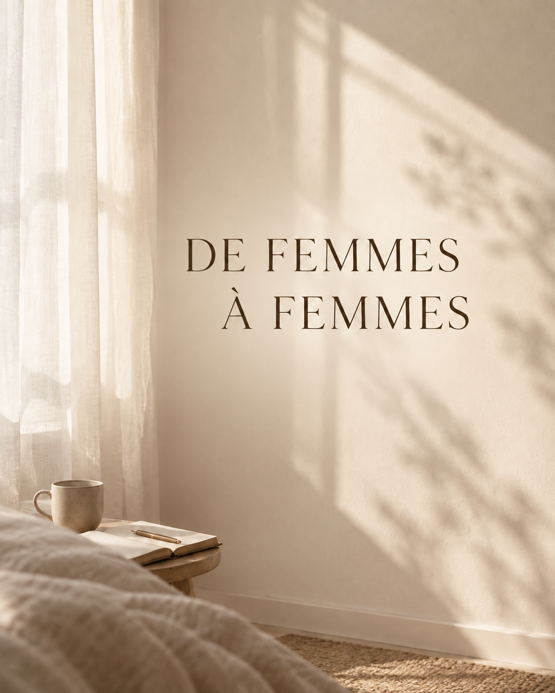 De femmes à femmes — une invitation douce et lumineuse